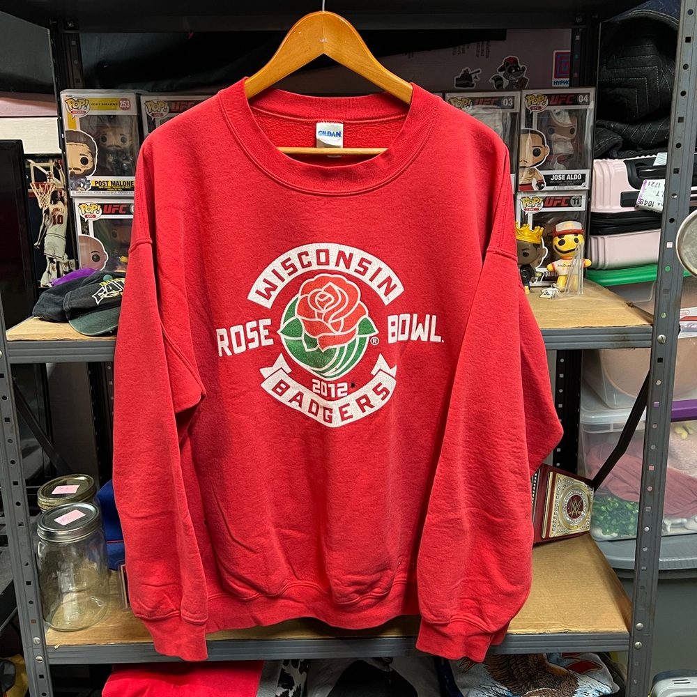 Y2K Wisconsin Badgers 2012 Rose Bowl NCAA Crewneck